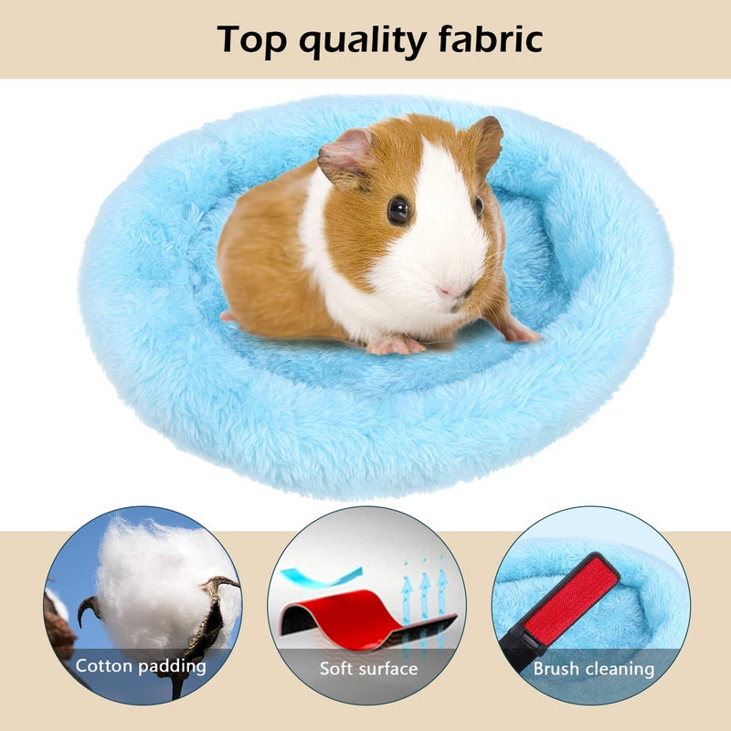 FEBSNOW Guinea Pig & Hamster Bed for Small Animals with Hair Remover Brush - Image 3